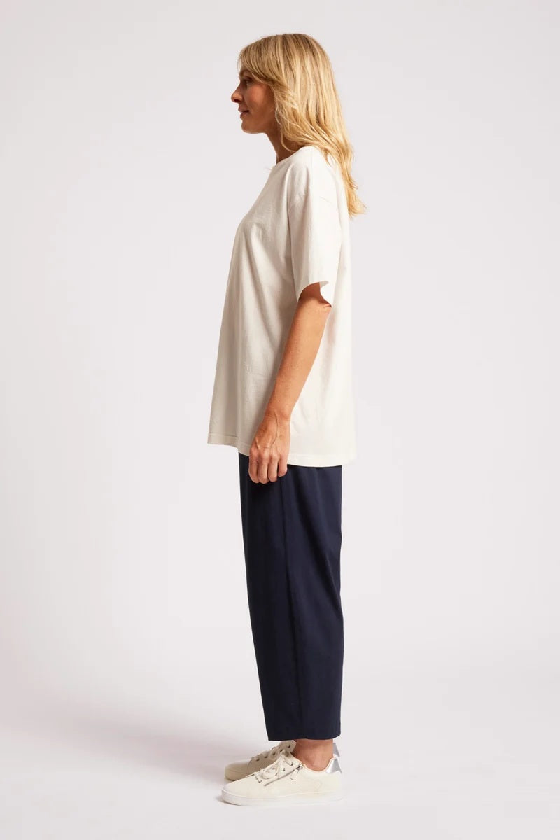 Eb & Ive - Caldera Oversized Tshirt White [sz:xs]