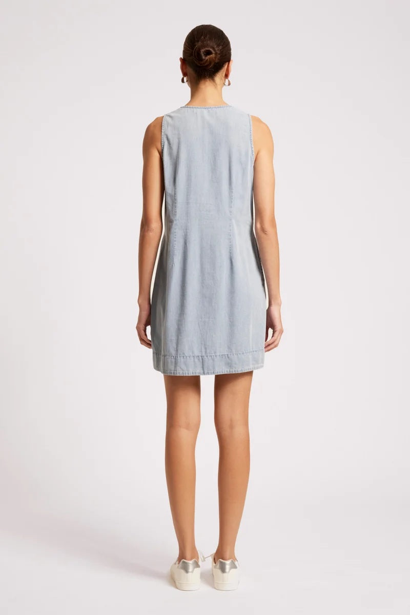 Eb & Ive - Roam Tank Dress Denim [sz:s]