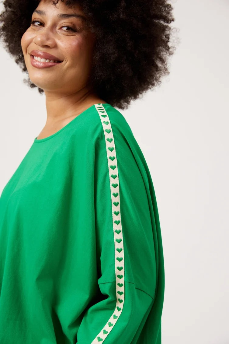 Haven - Elba Long Sleeve Tshirt Green [sz:one Size]