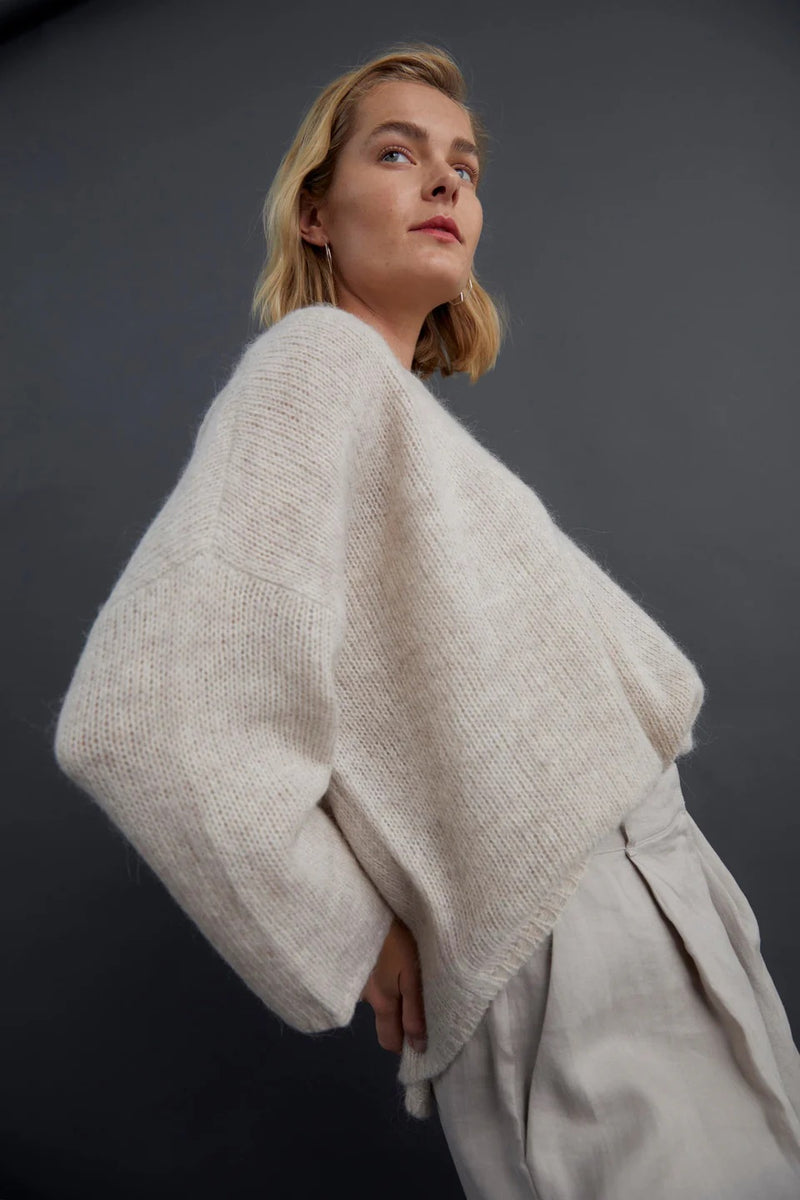 Elk The Label - Agna Sweater Ecru [sz:xs/s]