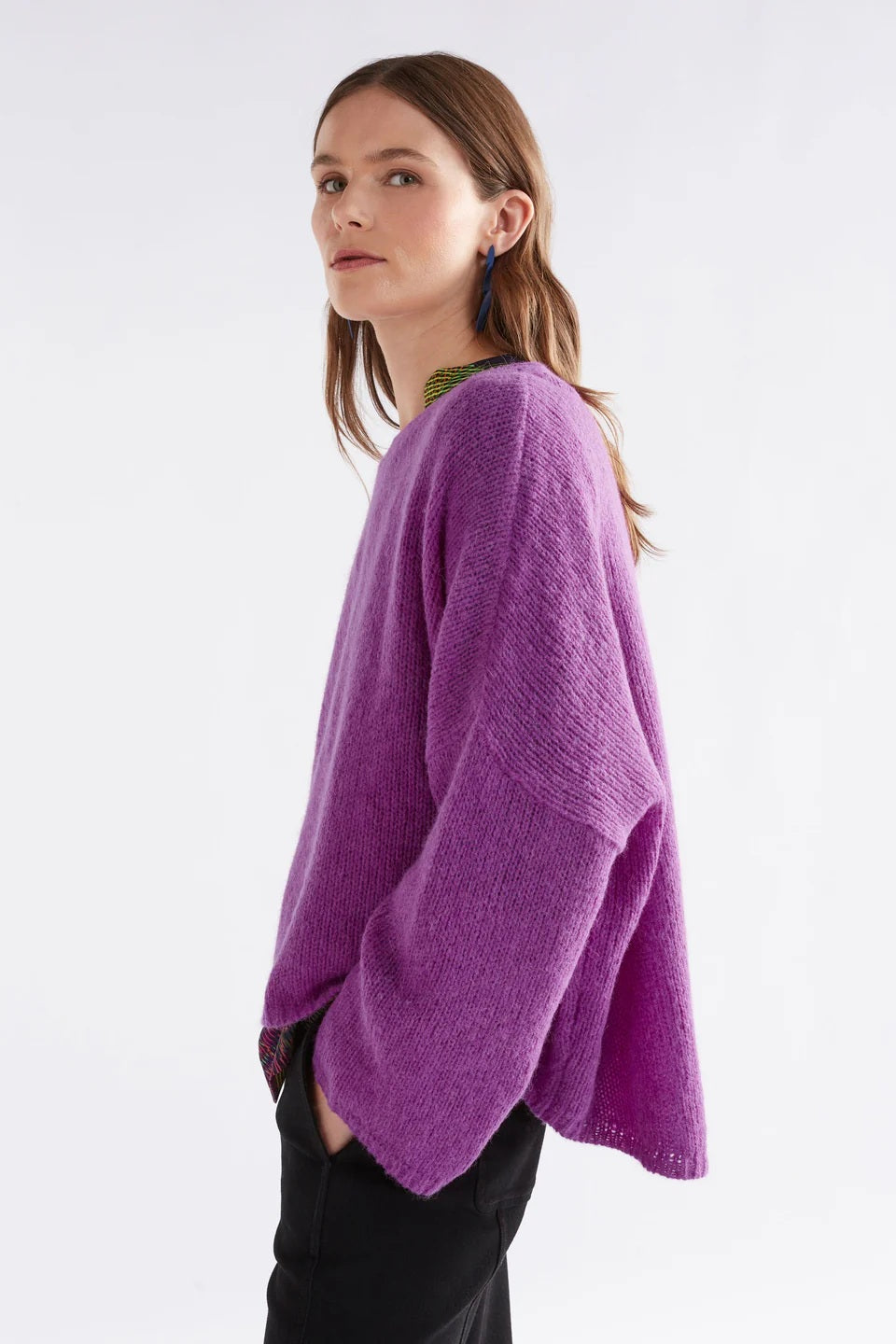 Elk The Label - Agna Sweater Pink Berry [sz:xs/s]