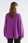 Elk The Label - Agna Sweater Pink Berry [sz:xs/s]