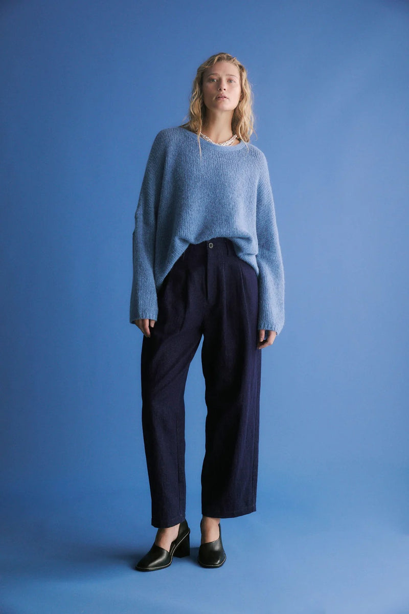 Elk The Label - Agna Luna Sweater Chambray [sz:xs/s]