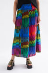 Elk The Label - Reva Skirt Lind Dark Print [sz:10]