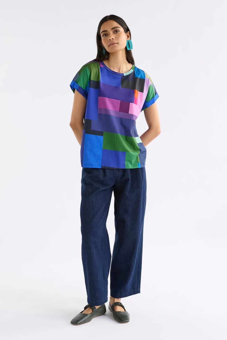 Elk The Label - Lucent Tee Lento Print [sz:10]