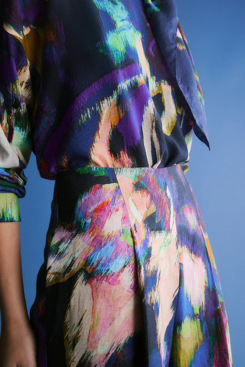 Elk The Label - Lato Pant Vaara Print [sz:10]