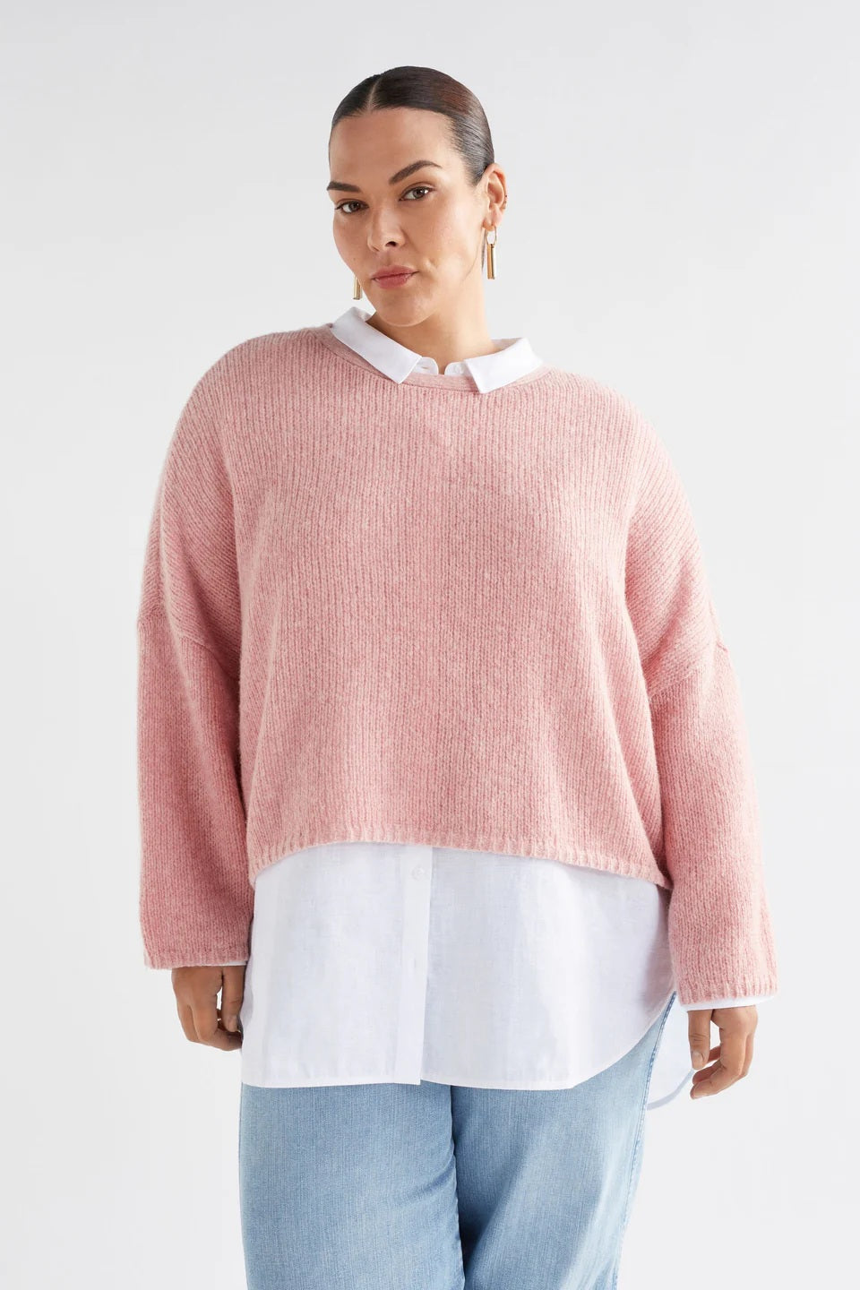 Elk The Label - Agna Sweater Pink Salt [sz:xs/s]