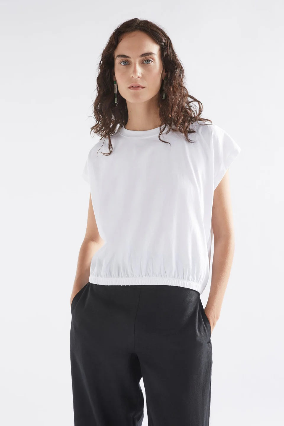 Elk The Label - Kruis Tee White [sz:8]
