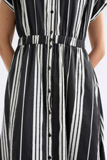 Elk The Label - Reza Shirt Dress Black [sz:10]