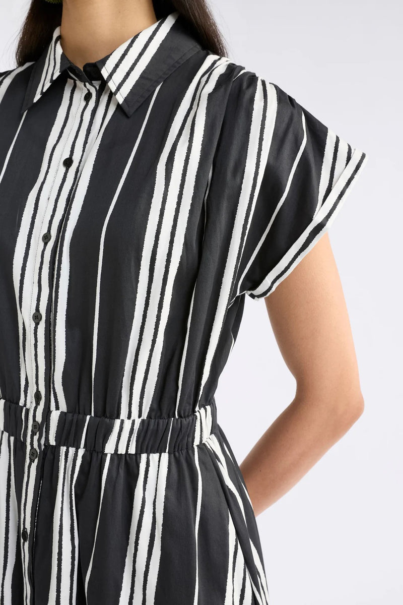 Elk The Label - Reza Shirt Dress Black [sz:10]
