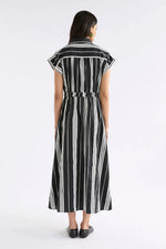 Elk The Label - Reza Shirt Dress Black [sz:10]