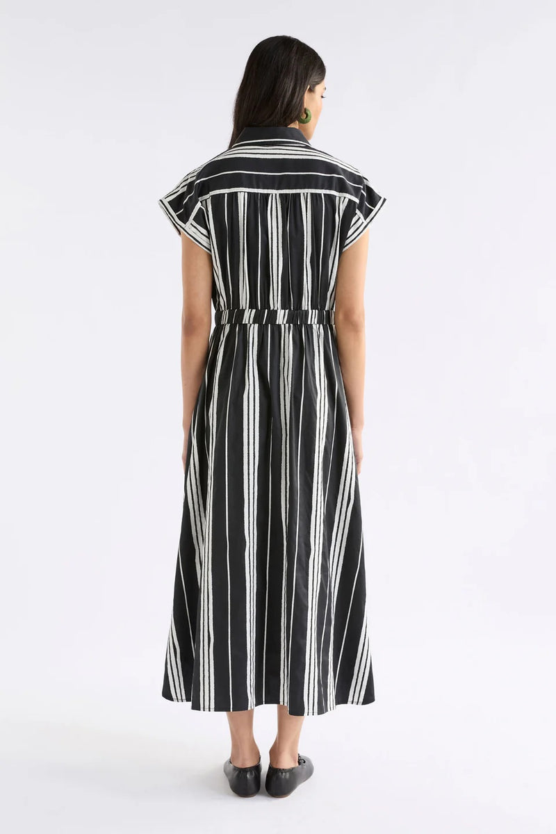 Elk The Label - Reza Shirt Dress Black [sz:10]