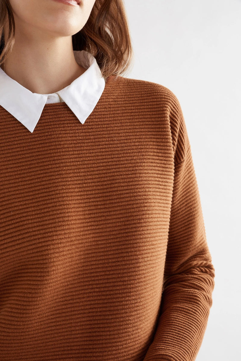 Elk The Label - Neiu Ottoman Sweater [sz:s/m Clr:copper]
