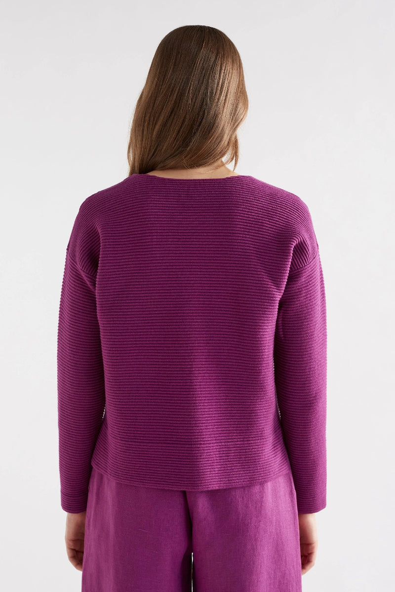 Elk The Label - Neiu Ottoman Sweater [sz:s/m Clr:magenta]