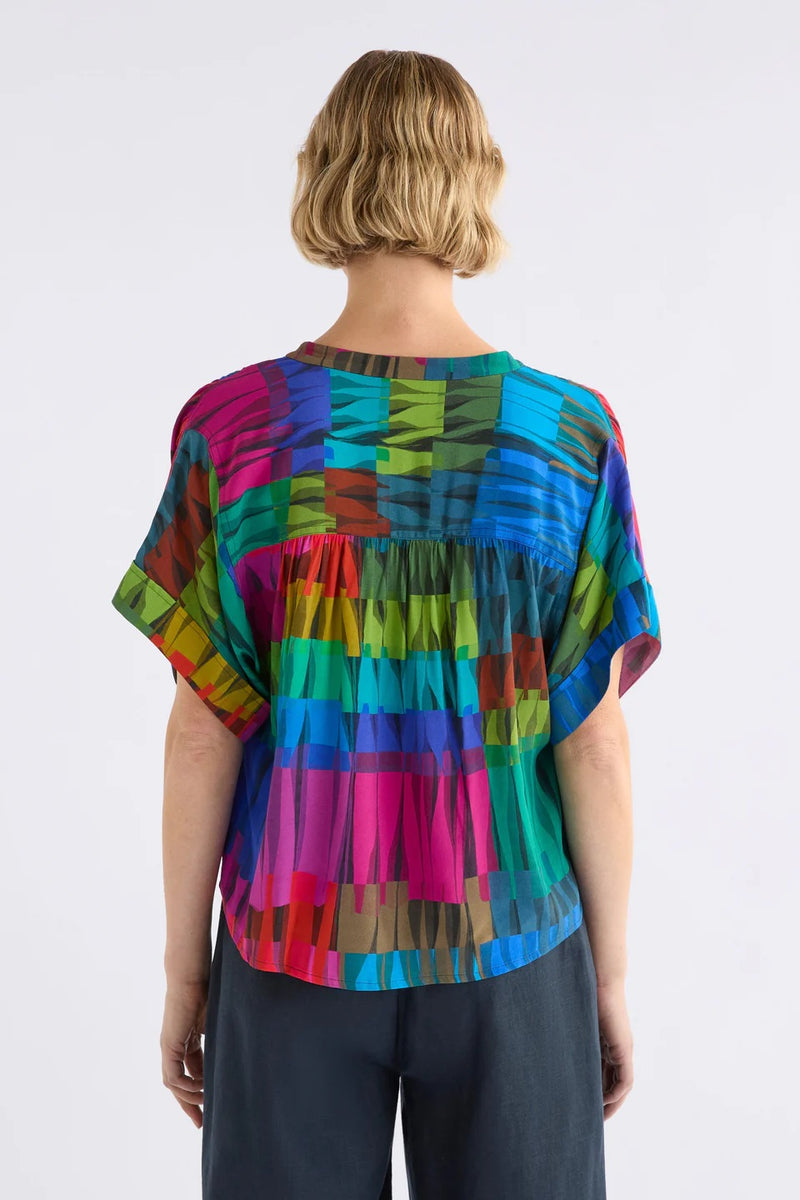 Elk The Label - Seka Top Lind Dark Print [sz:10]