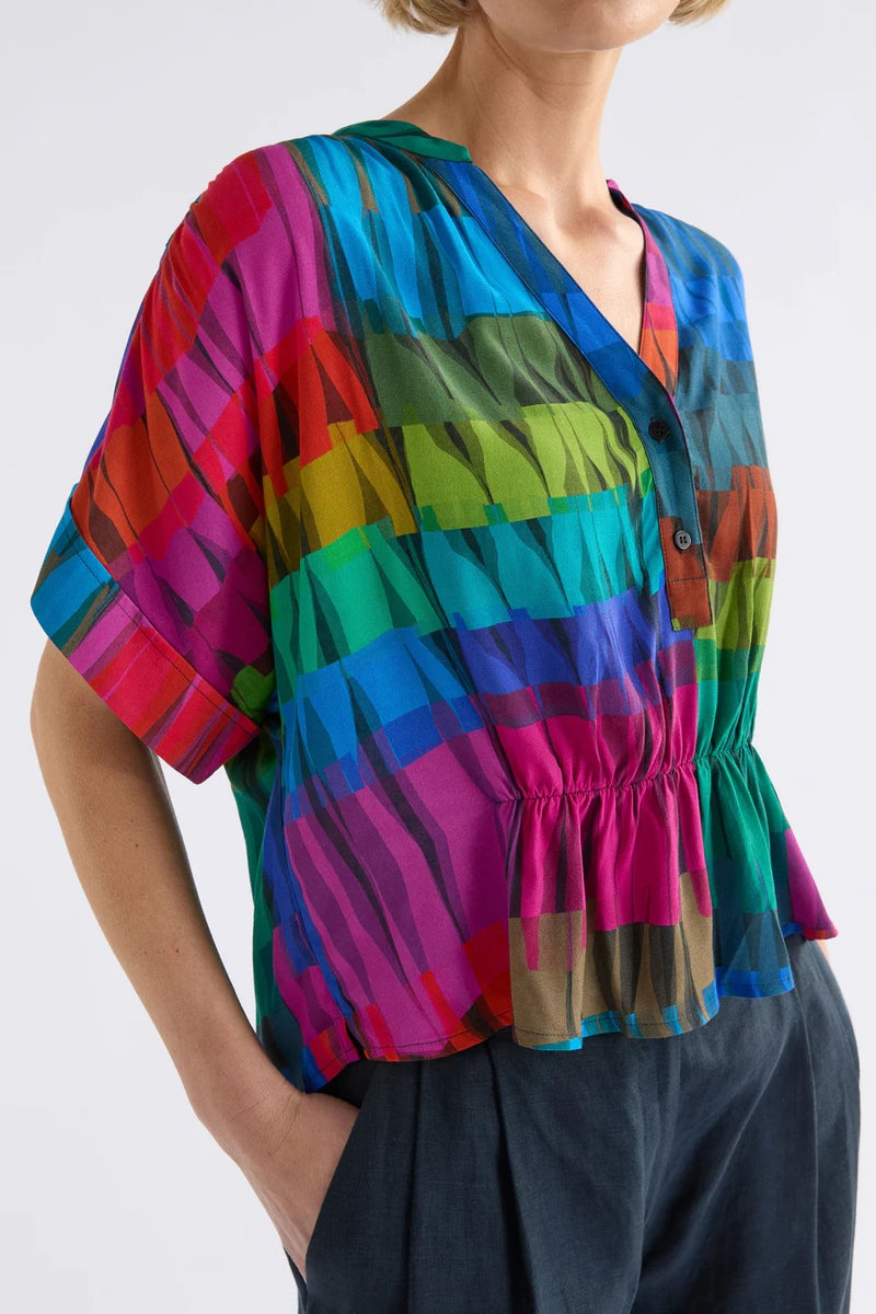 Elk The Label - Seka Top Lind Dark Print [sz:10]