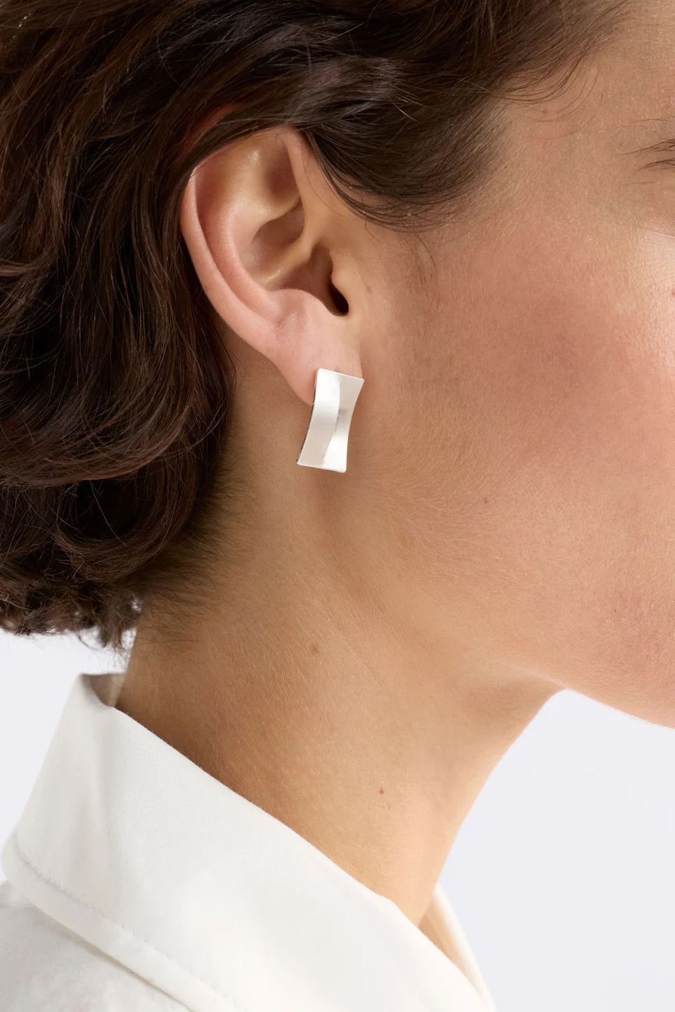 Elk The Label -  Silver Trel Stud Earring