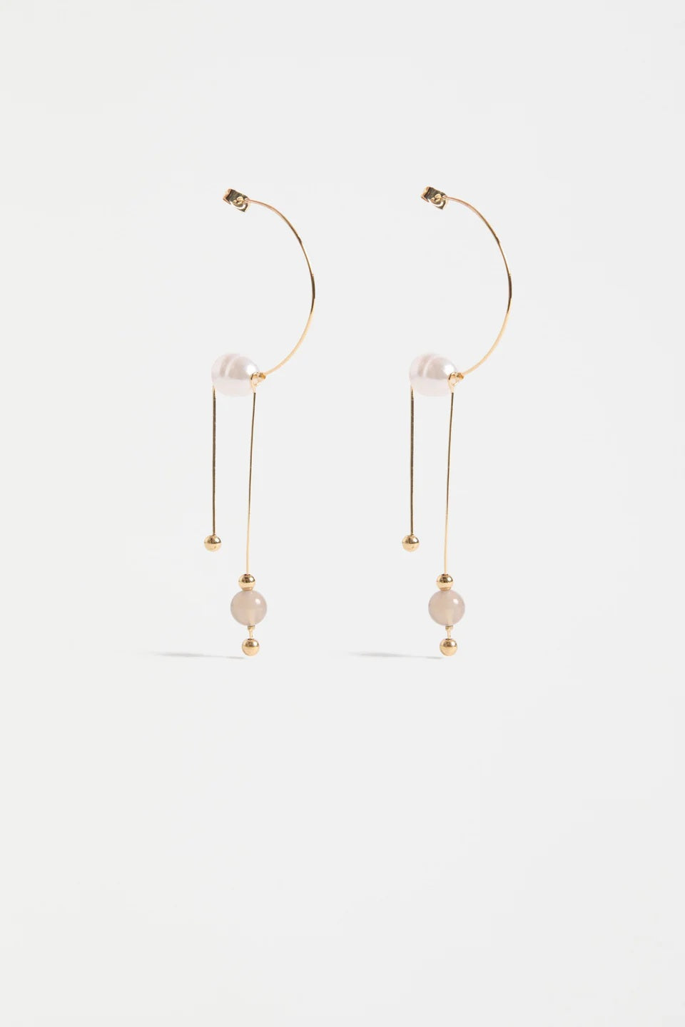 Elk The Label -  Gold Pykka Drop Earring