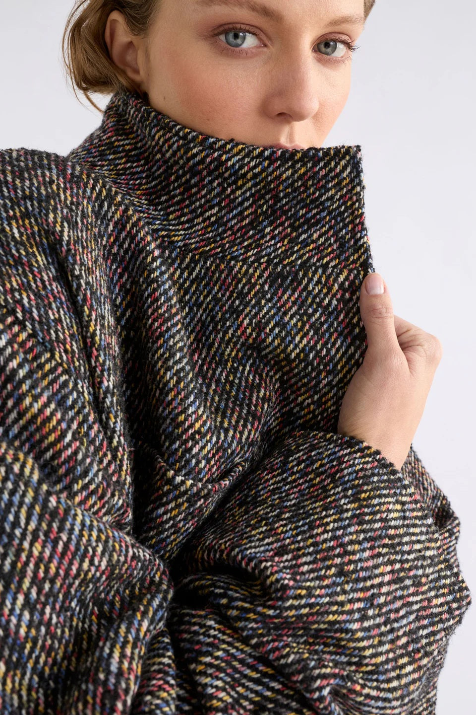 Elk The Label - Millie Coat Multi Fleck [sz:10]