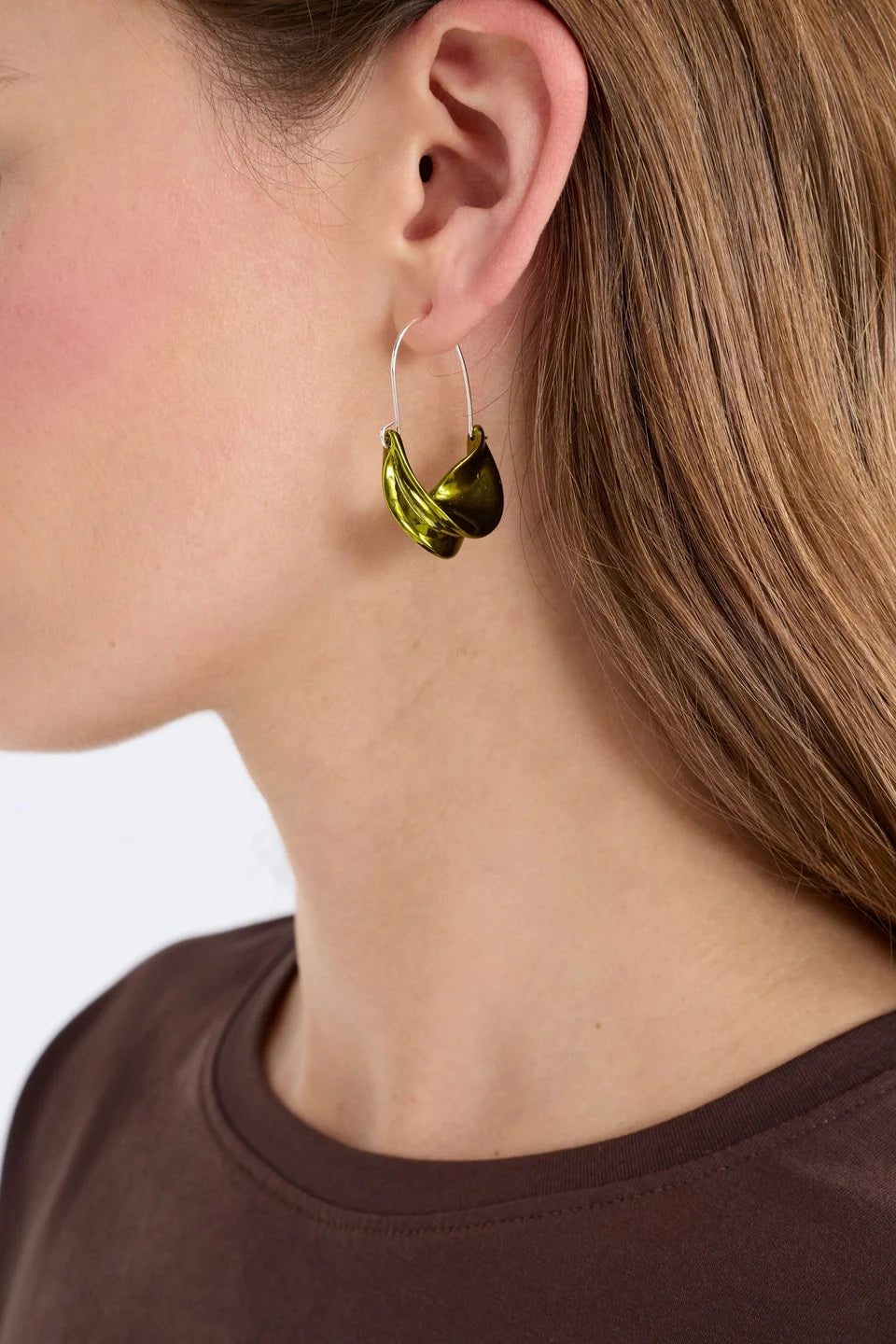 Elk The Label - Siita Hoop Earring Artichoke