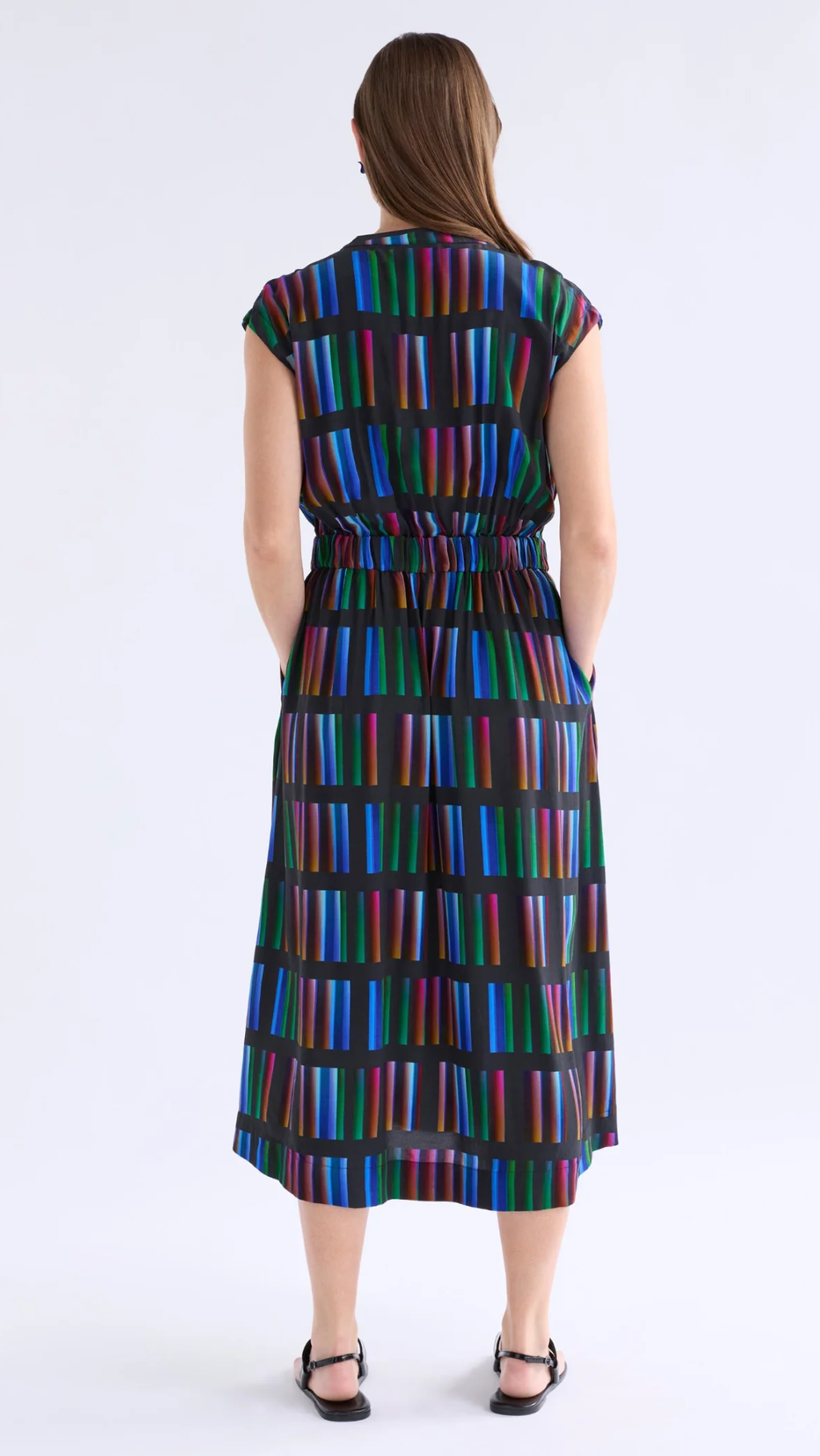 Elk The Label - Borgg Shirt Dress Steg Print [sz:8]