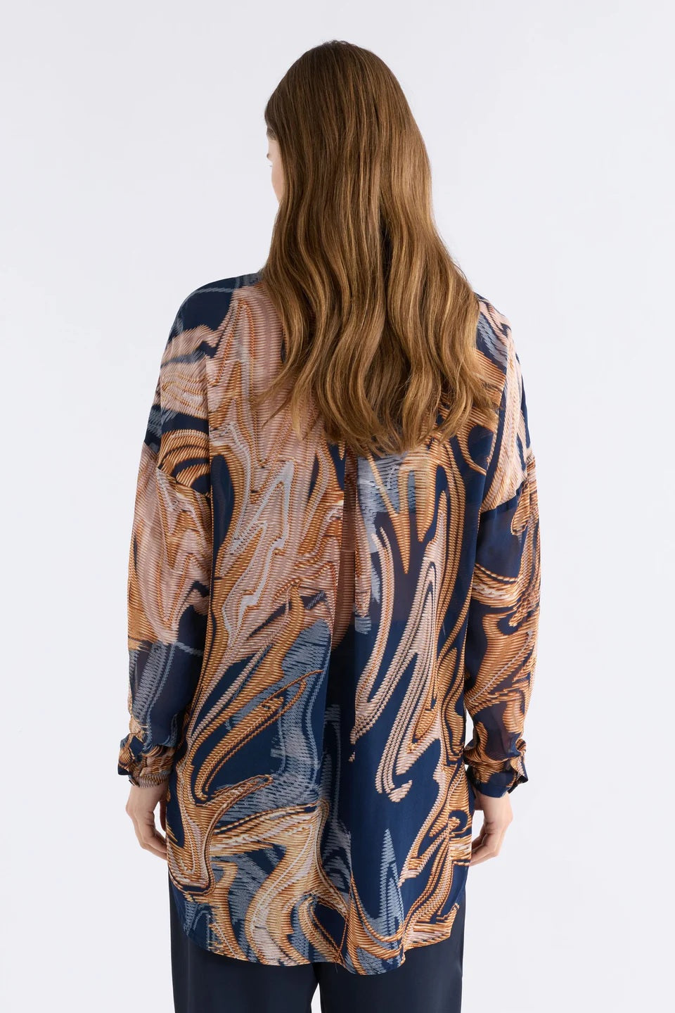 Elk The Label - Eir Sheer Shirt [sz:8]