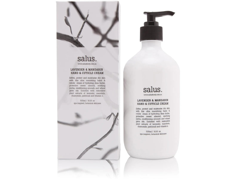 Salus - Lavender & Mandarin Hand & Cuticle Cream 500ml