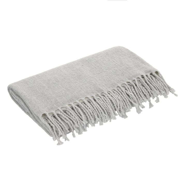 Society Home - Lunar Throw Grey 180 X 130