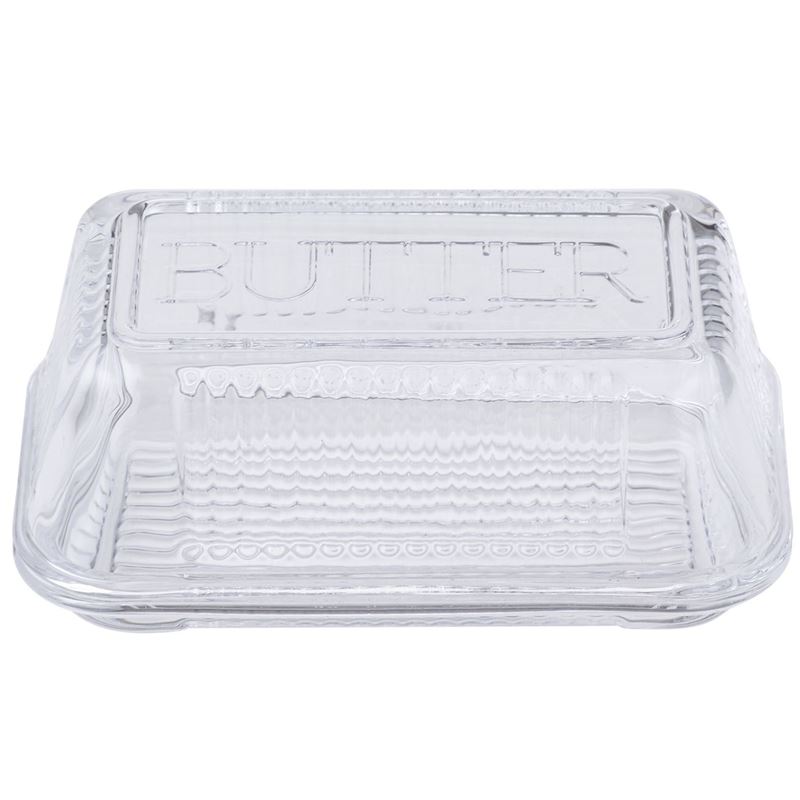 Davis & Waddell - Eltham Glass Butter Dish