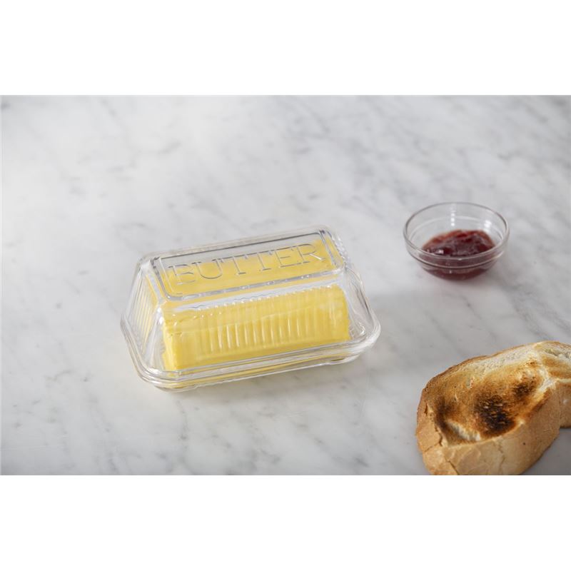 Davis & Waddell - Eltham Glass Butter Dish