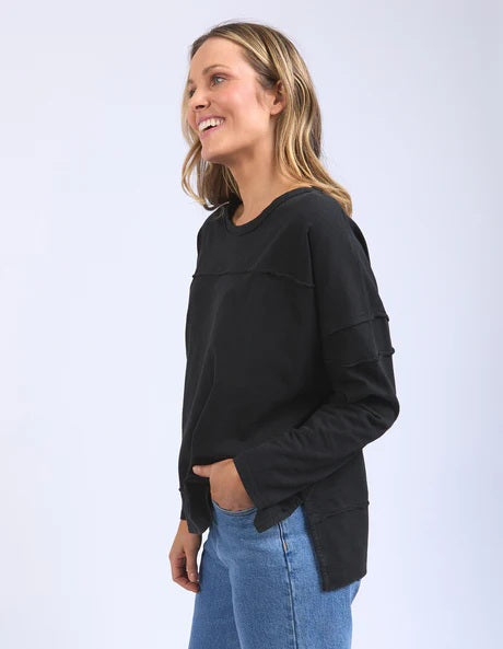 Foxwood - Jayne Throw On Top Black [sz:14]
