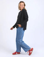 Foxwood - Jayne Throw On Top Black [sz:14]