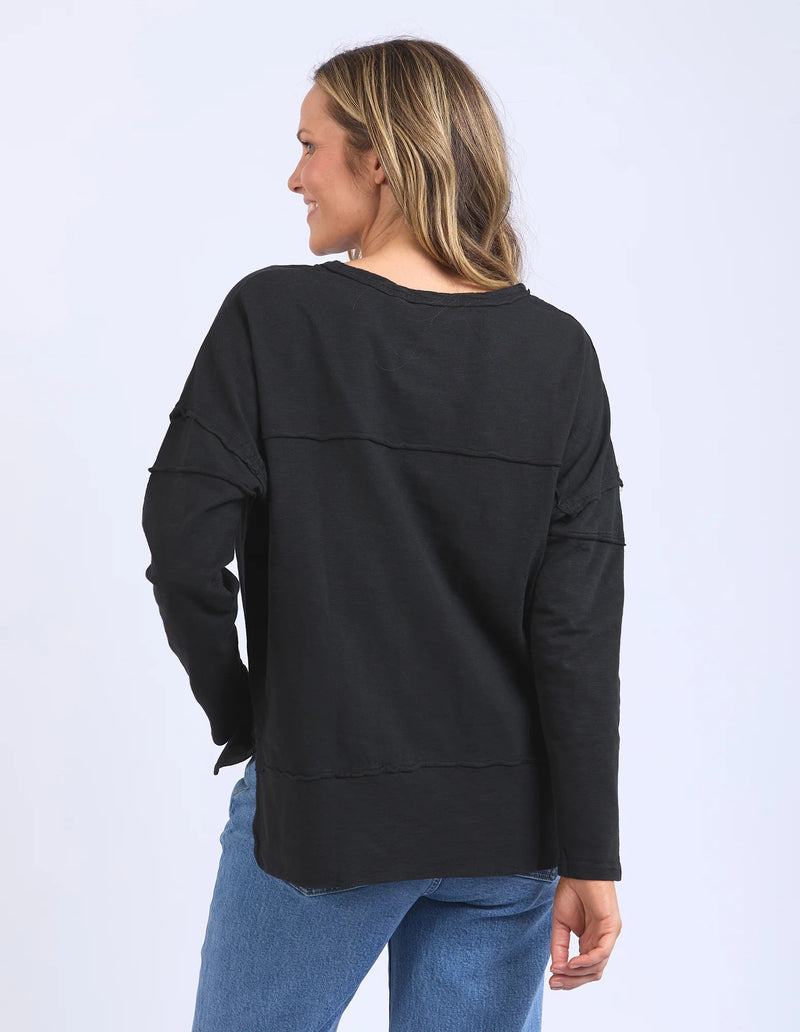 Foxwood - Jayne Throw On Top Black [sz:14]