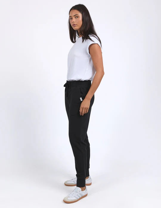 Foxwood - Lazy Days Pant Black [sz:12]