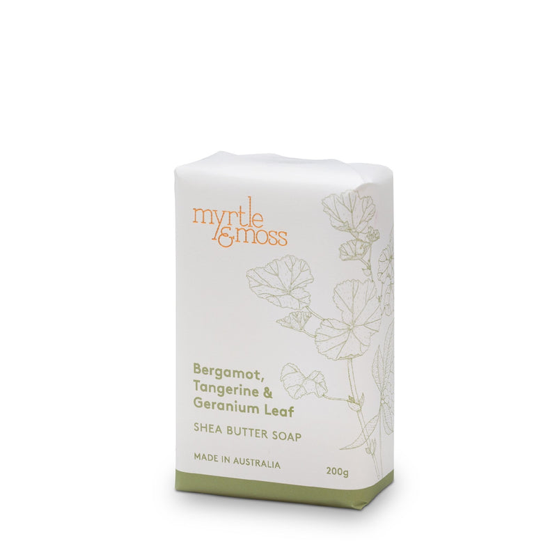 Myrtle And Moss - Shea Soap Bergamot