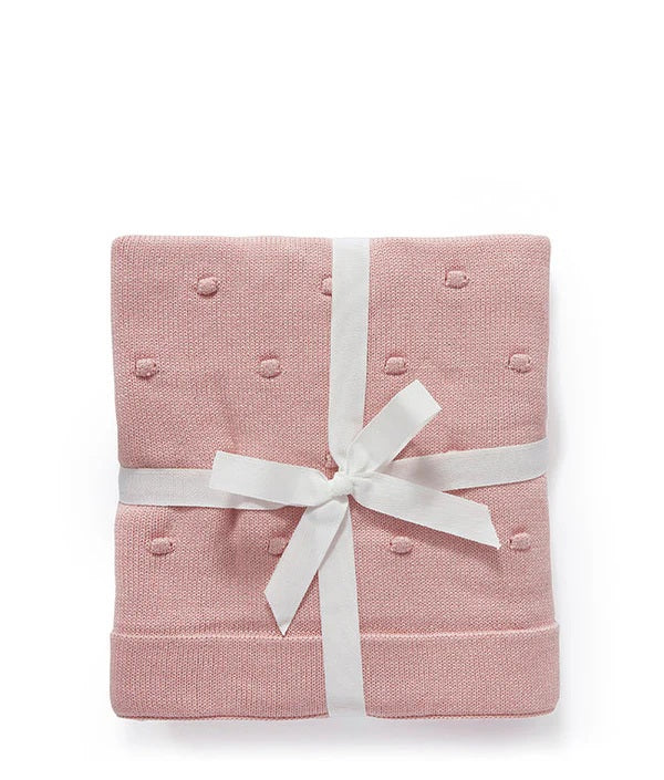 Nana Huchy - Bobble Baby Blanket Fairy Floss 100x80cm 