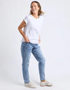 Foxwood - Manly Tee White [sz:12]