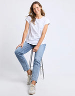 Foxwood - Manly Tee White [sz:16]