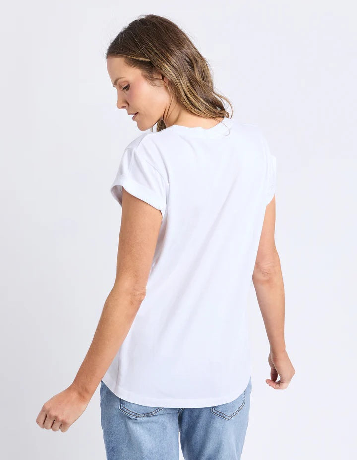 Foxwood - Manly Tee White [sz:16]