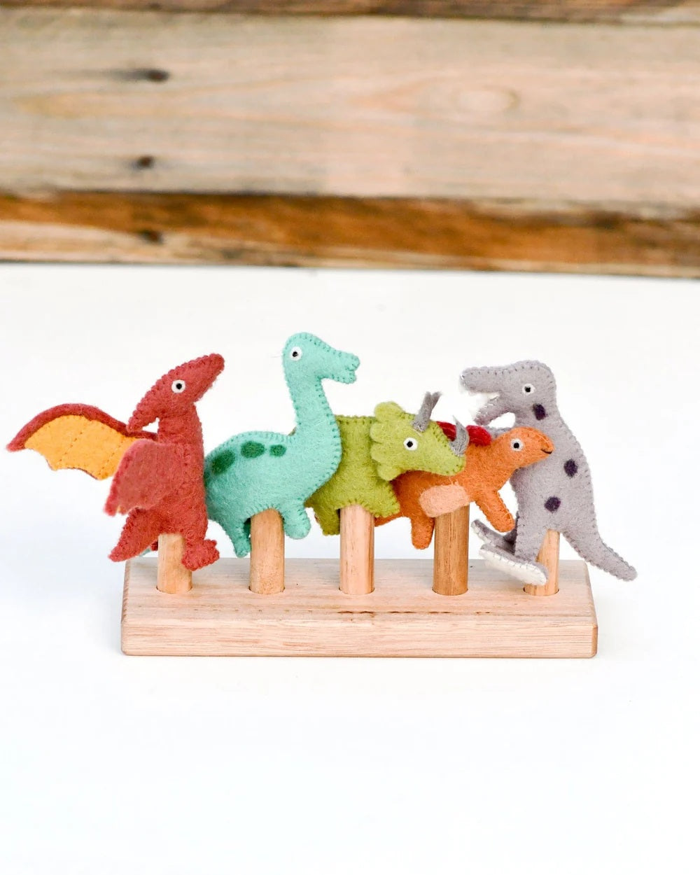 Tara Treasures - Dinosaur Finger Puppets