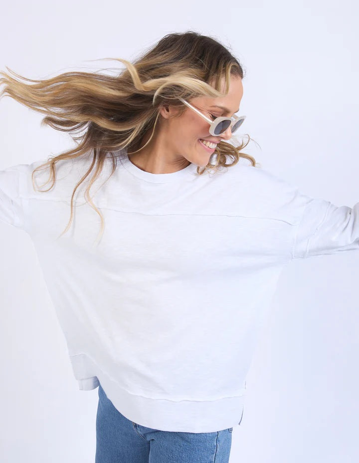 Foxwood - Jayne Throw On Top White [sz:10]