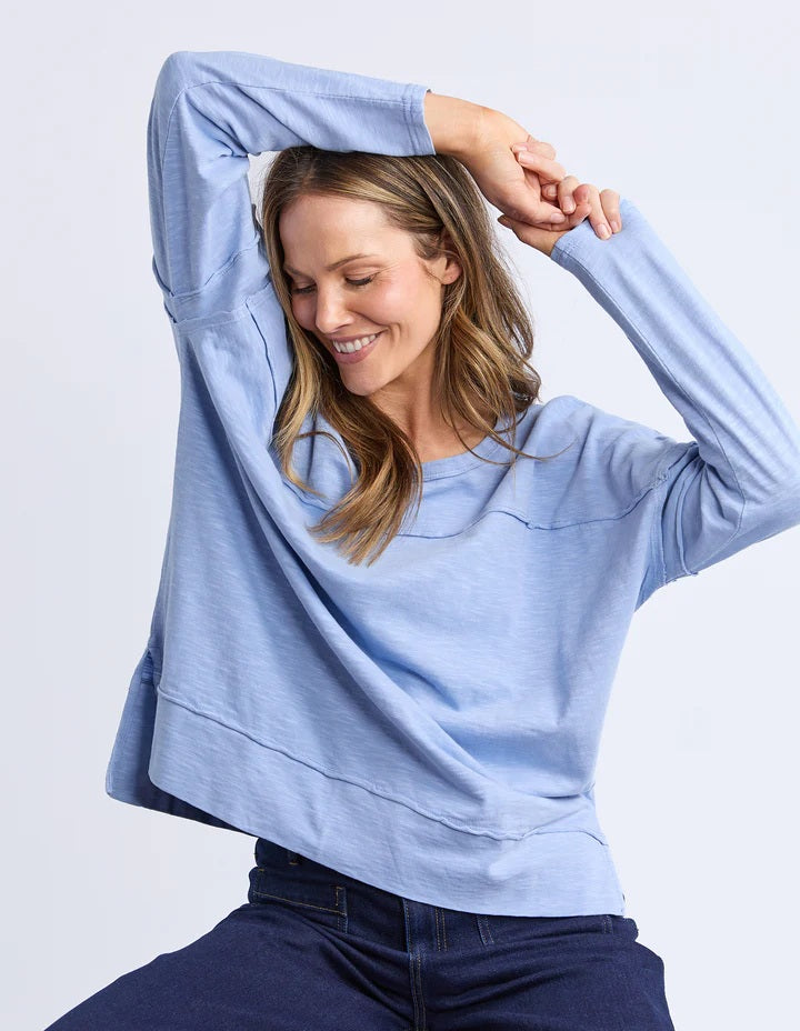 Foxwood - Jayne Throw On Top Light Blue [sz:10]