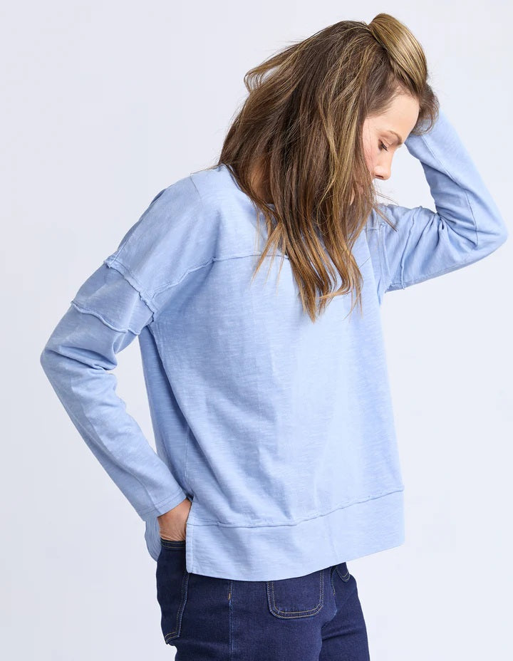 Foxwood - Jayne Throw On Top Light Blue [sz:10]