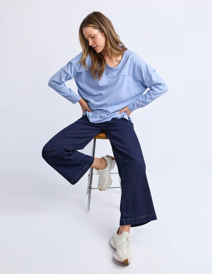Foxwood - Jayne Throw On Top Light Blue [sz:10]