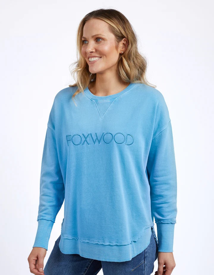 Foxwood - Simplified Crew Bright Blue [sz:14]
