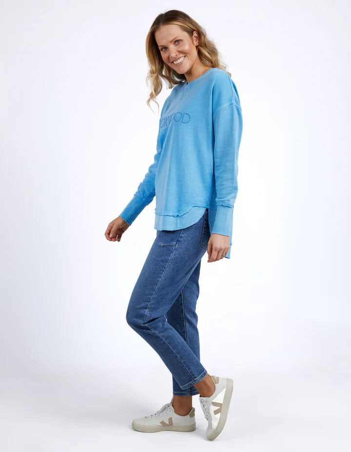 Foxwood - Simplified Crew Bright Blue [sz:14]