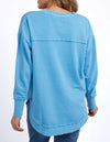Foxwood - Simplified Crew Bright Blue [sz:14]