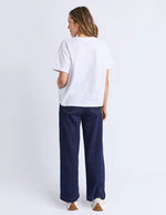 Foxwood - Huntleigh Oversized Tee White [sz:10]