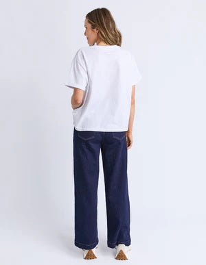 Foxwood - Huntleigh Oversized Tee White [sz:10]
