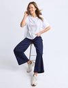 Foxwood - Huntleigh Oversized Tee White [sz:10]